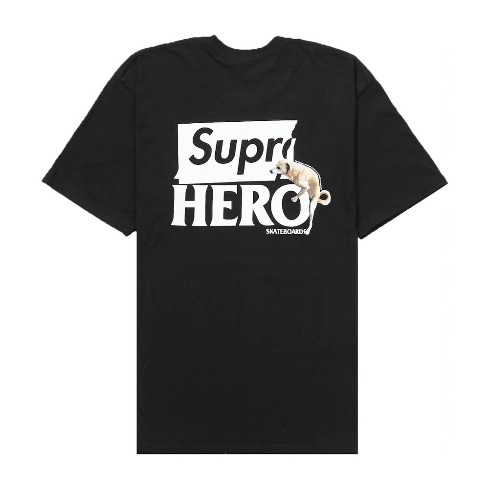Supreme Antihero Dog Tee Black