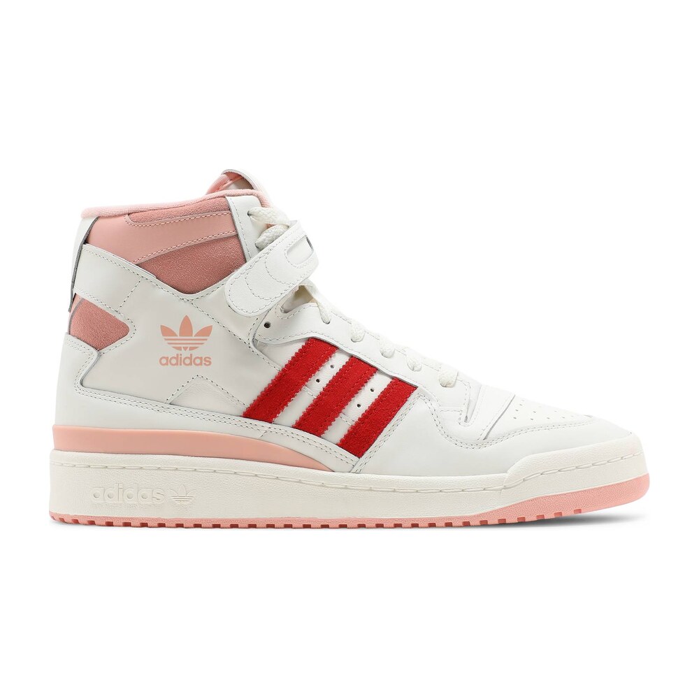 Tenis Adidas Forum 84 Hi Off White Pink Red