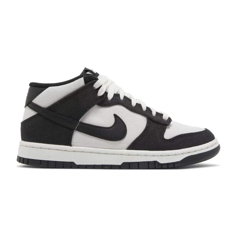 NIKE DUNK MID CANVAS PANDA