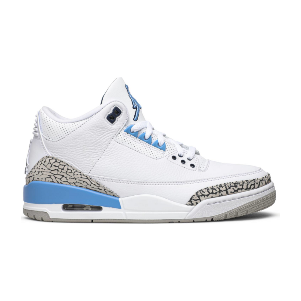 Tenis Jordan 3 Unc