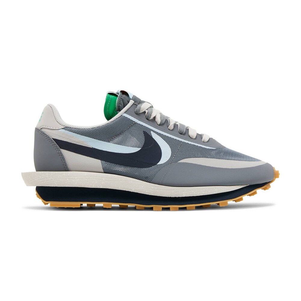 Tenis Nike Ld Waffle Sacai Clot Kiss Of Death 2 Cool Grey