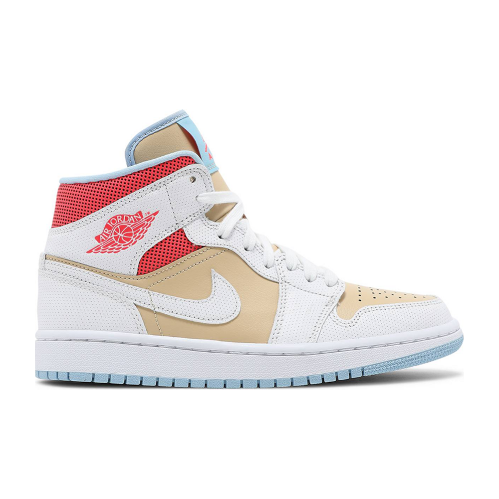 Tenis Air Jordan 1 Mid Se Sesame