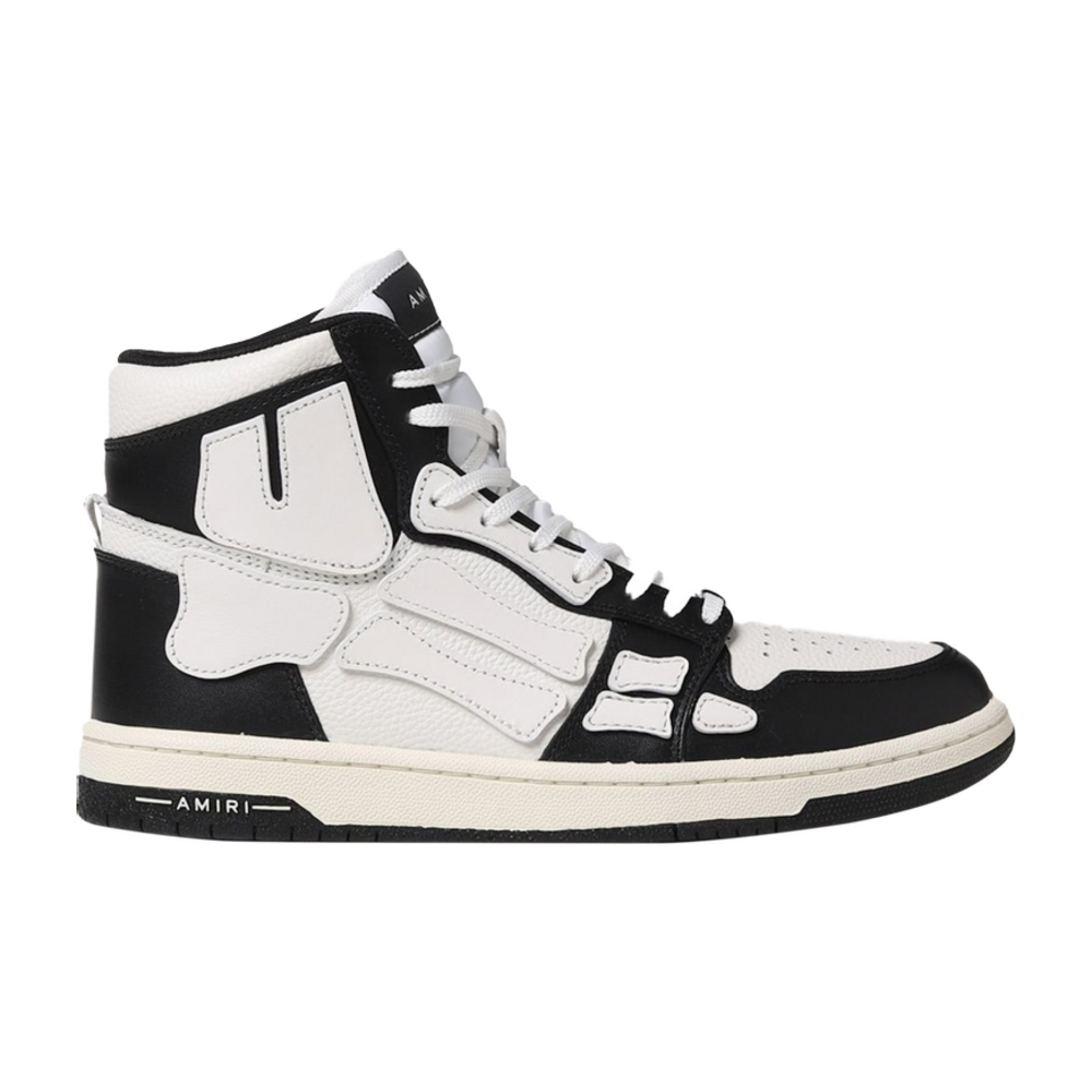 AMIRI SKEL HIGH TOP BLACK WHITE