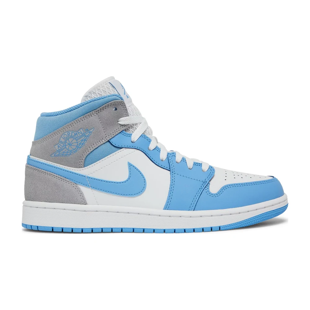 Air Jordan 1 Mid University Blue Grey