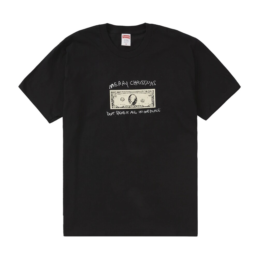 Supreme Spend It Tee Black