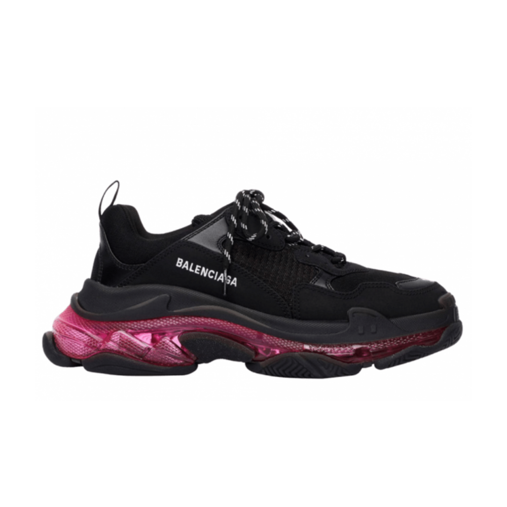 Balenciaga Triple S Clear Sole Neon Pink