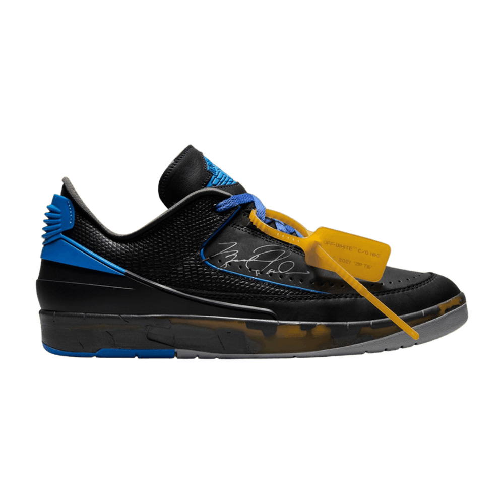 Tenis Jordan 2 Low Sp Off White Black Blue