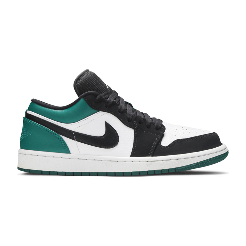 Air Jordan 1 Low White Black Mystic Green
