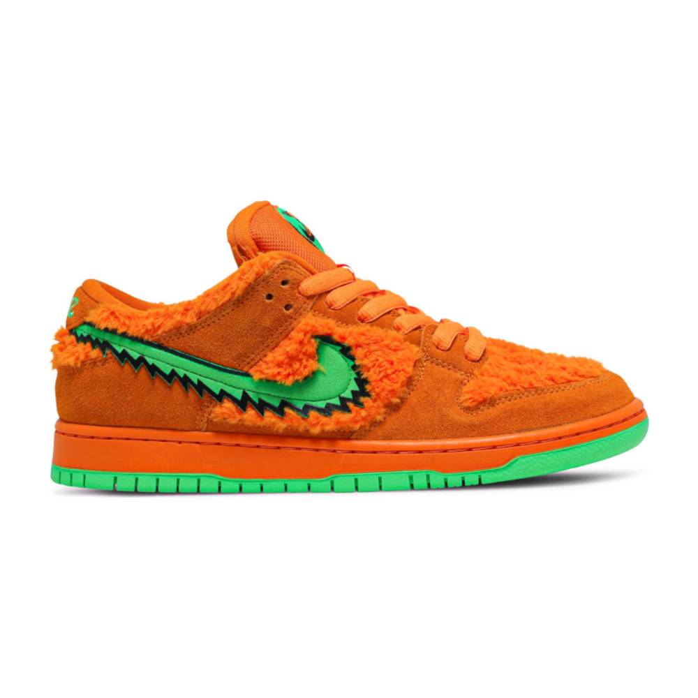 Tenis Nike Sb Dunk Low Grateful Dead Bears Orange