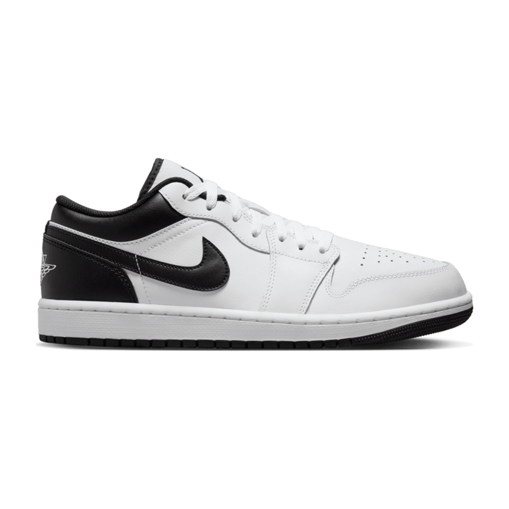 JORDAN 1 LOW WHITE BLACK