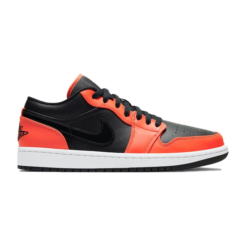 Air Jordan 1 Low Se Black Turf Orange