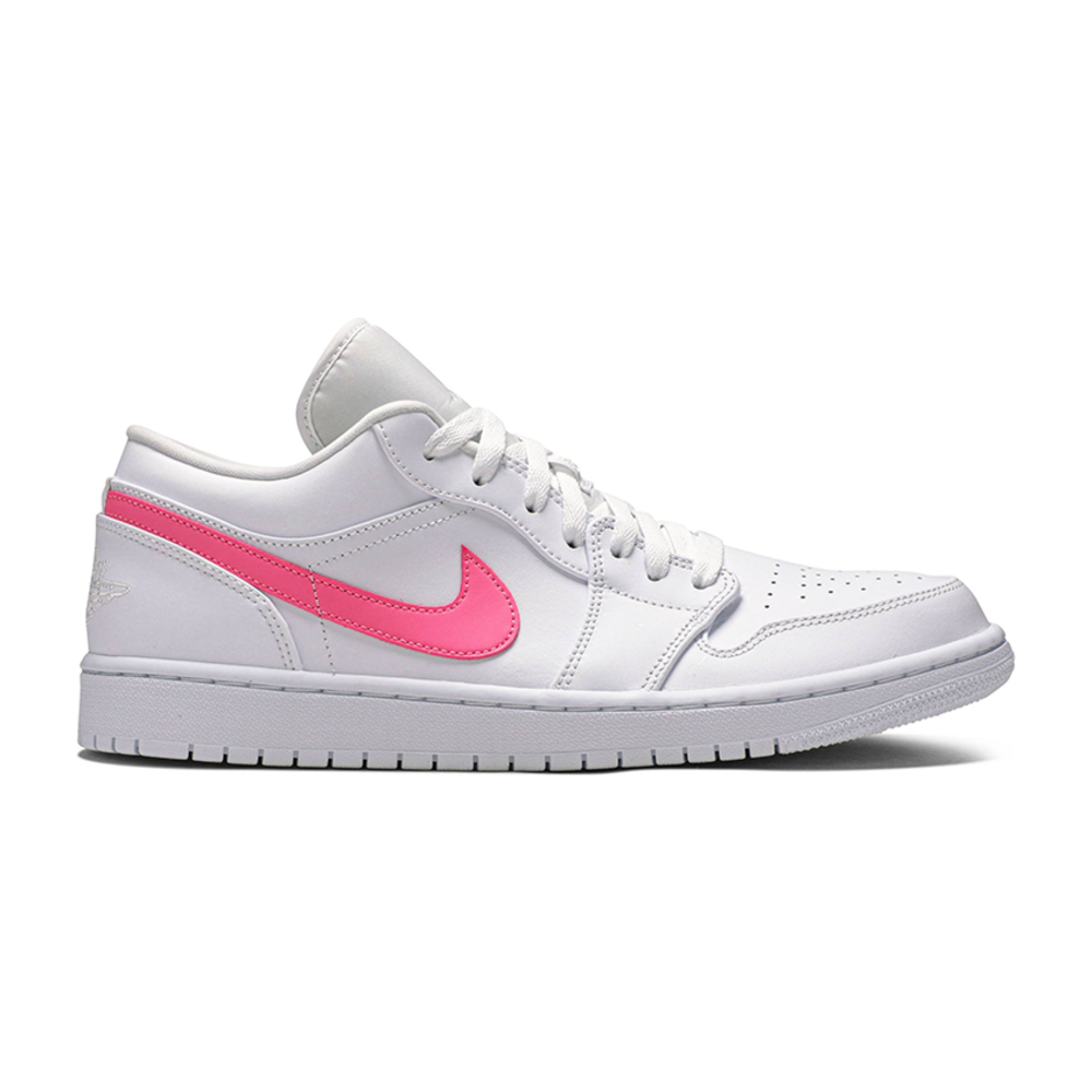 Air Jordan 1 Low White Multi Color Swoosh