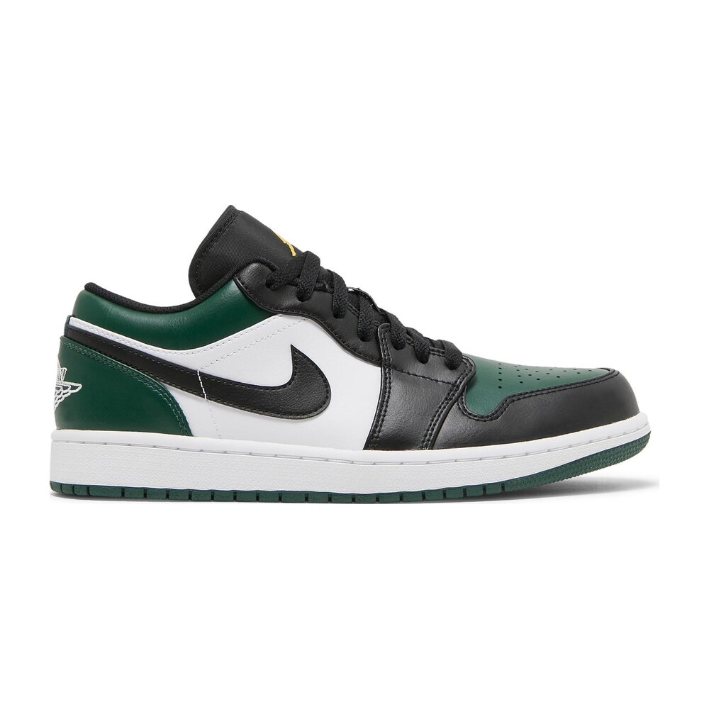Tenis Air Jordan 1 Low Green Toe