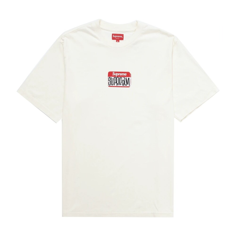 Supreme Gonz Nametag S/s Tee Natural