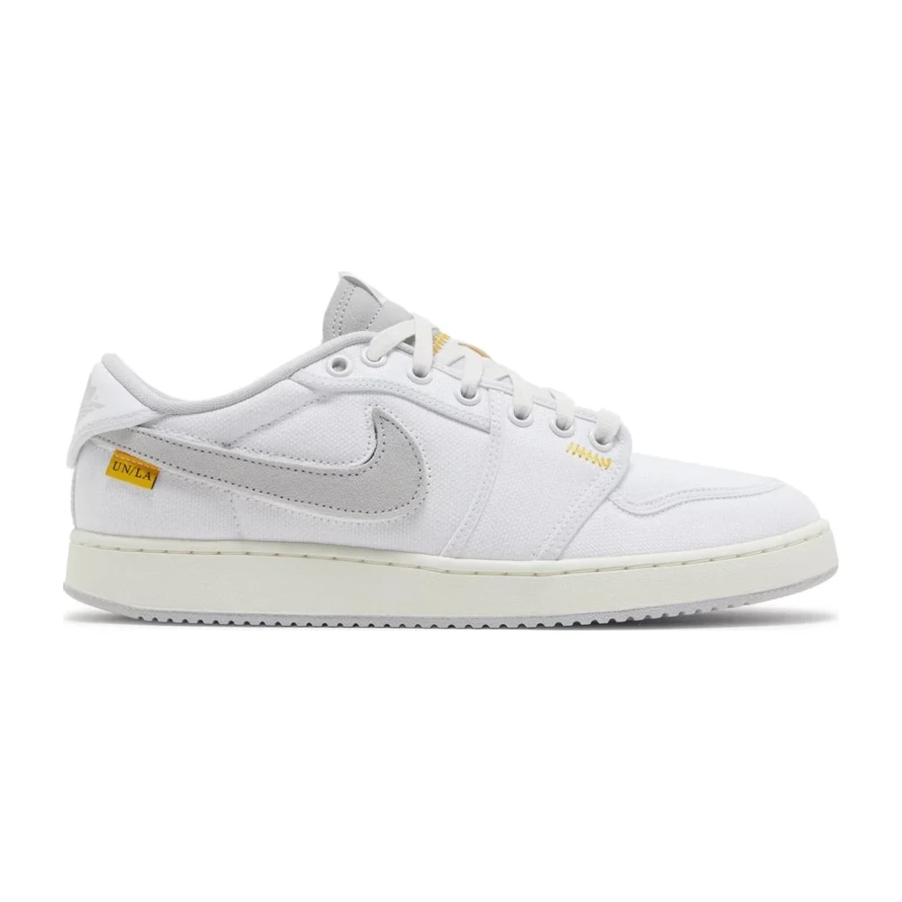 Tenis Air Jordan 1 Ajko Low Sp Union White Canvas