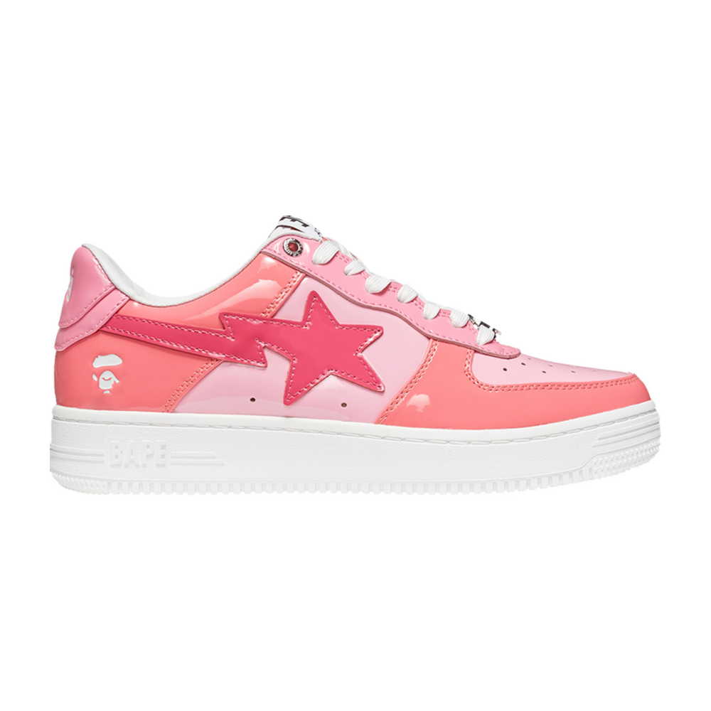 TENIS A BATHING APE BAPE STA LOW COLOR CAMO COMBO PINK