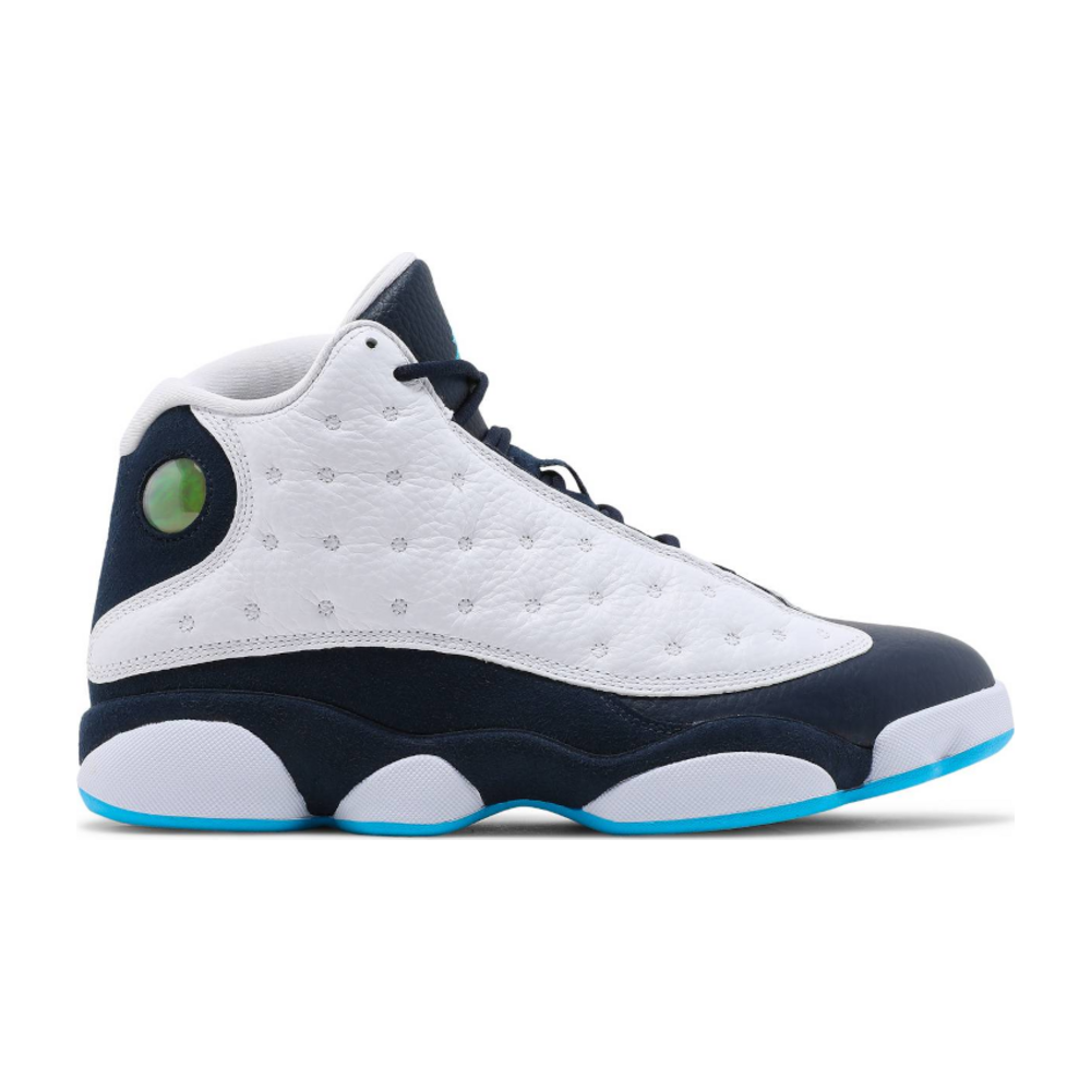 Tenis Jordan 13 Obsidian Powder Blue White