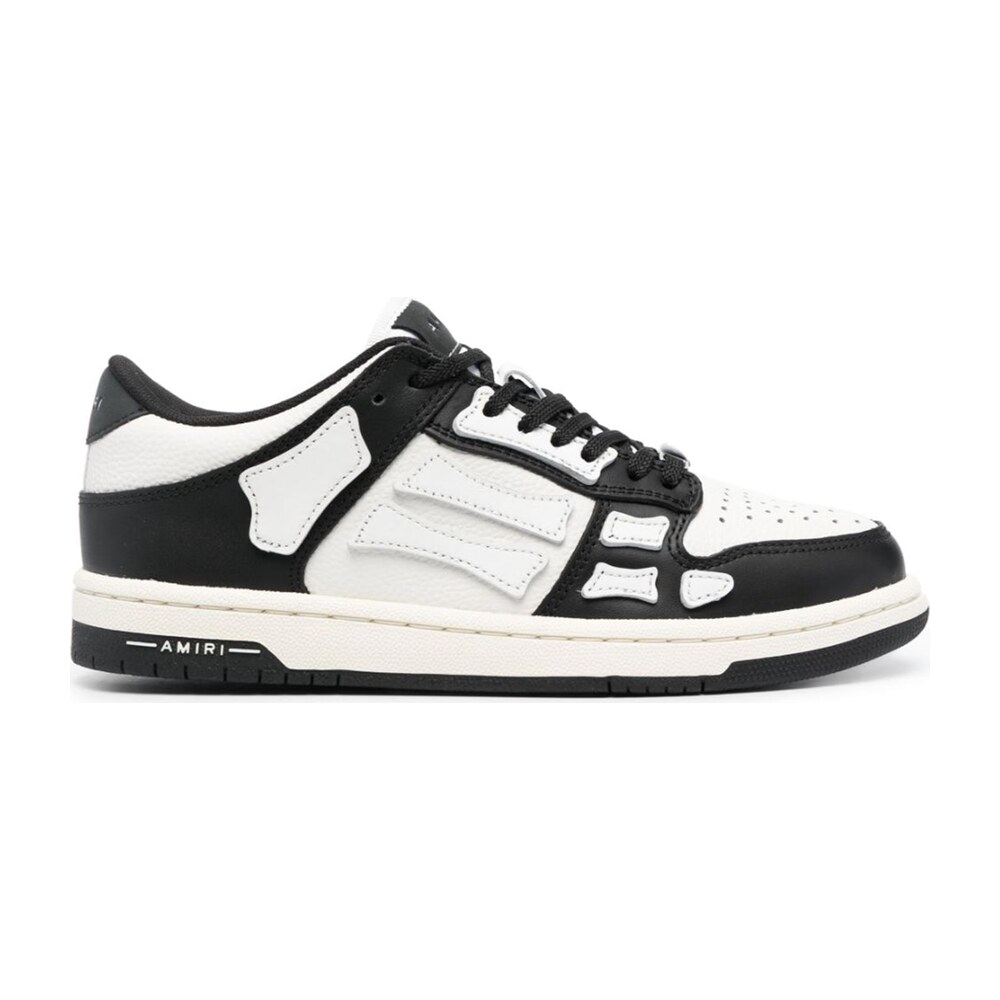 Amiri Skel Top Low Black White