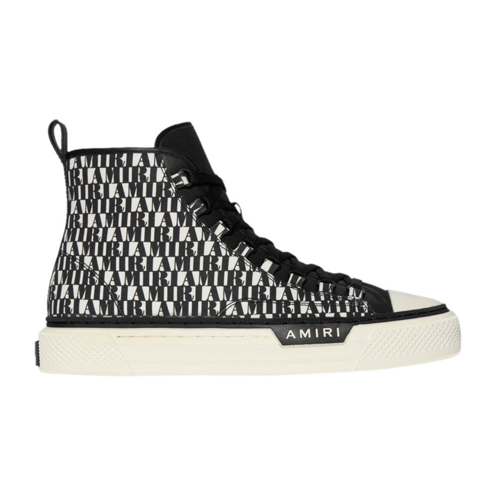 AMIRI COURT HI BLACK WHITE