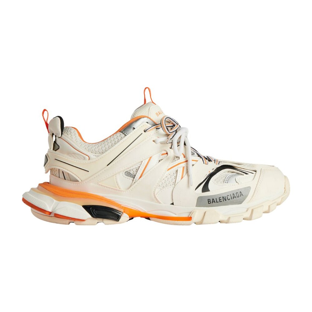 Tenis Balenciaga Track White Orange