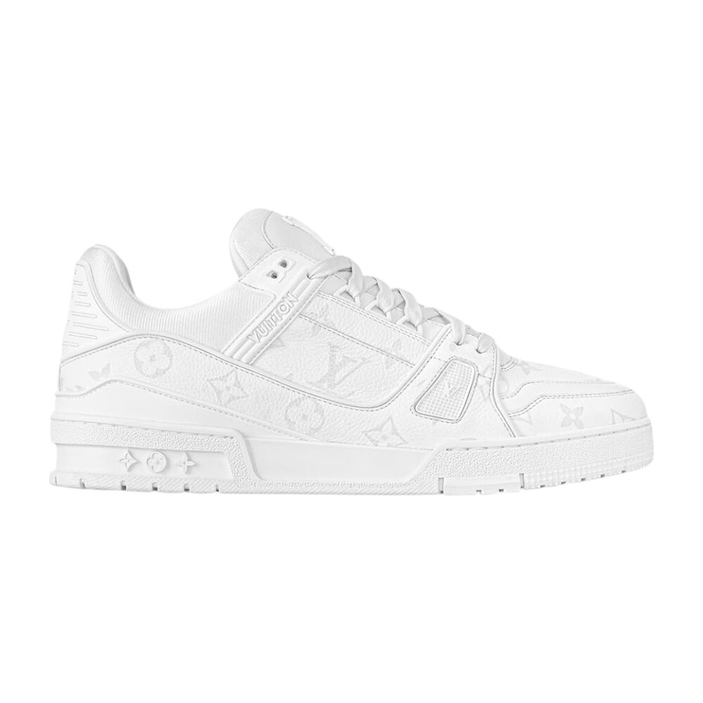 LOUIS VUITTON LV TRAINER WHITE MONOGRAM