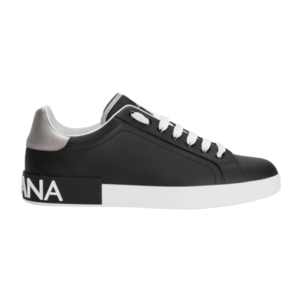 TENIS DOLCE & GABBANA PORTOFINO BLACK GREY